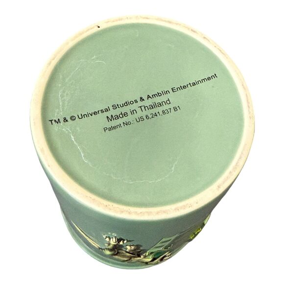 Jurassic Park Coffee Tea Mug Cup Green 3D Dinosaur 5” EUC - Picture 6 of 7